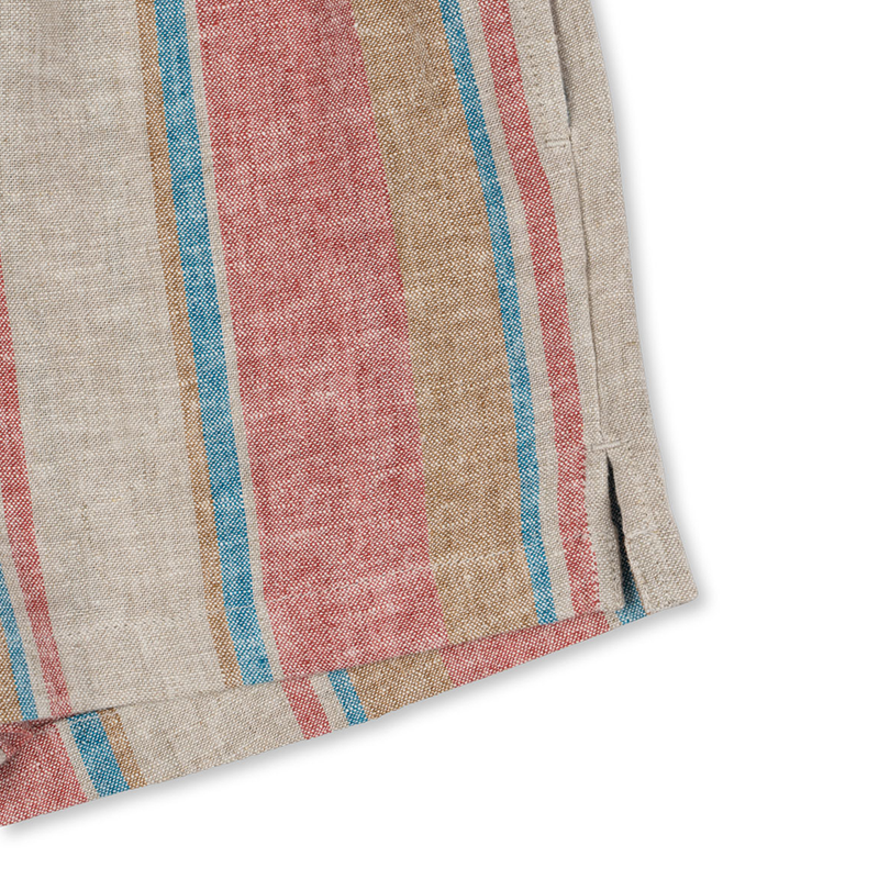Konges Sløjd Shorts aus Leinen &#39;Venice&#39; Stan Stripe