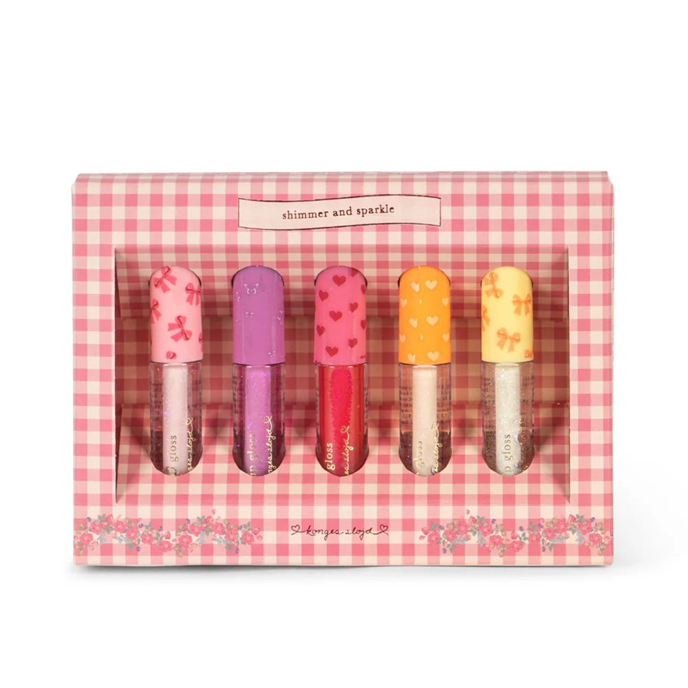 Konges Sløjd Lipgloss 5er Set &#39;Glitter&#39;
