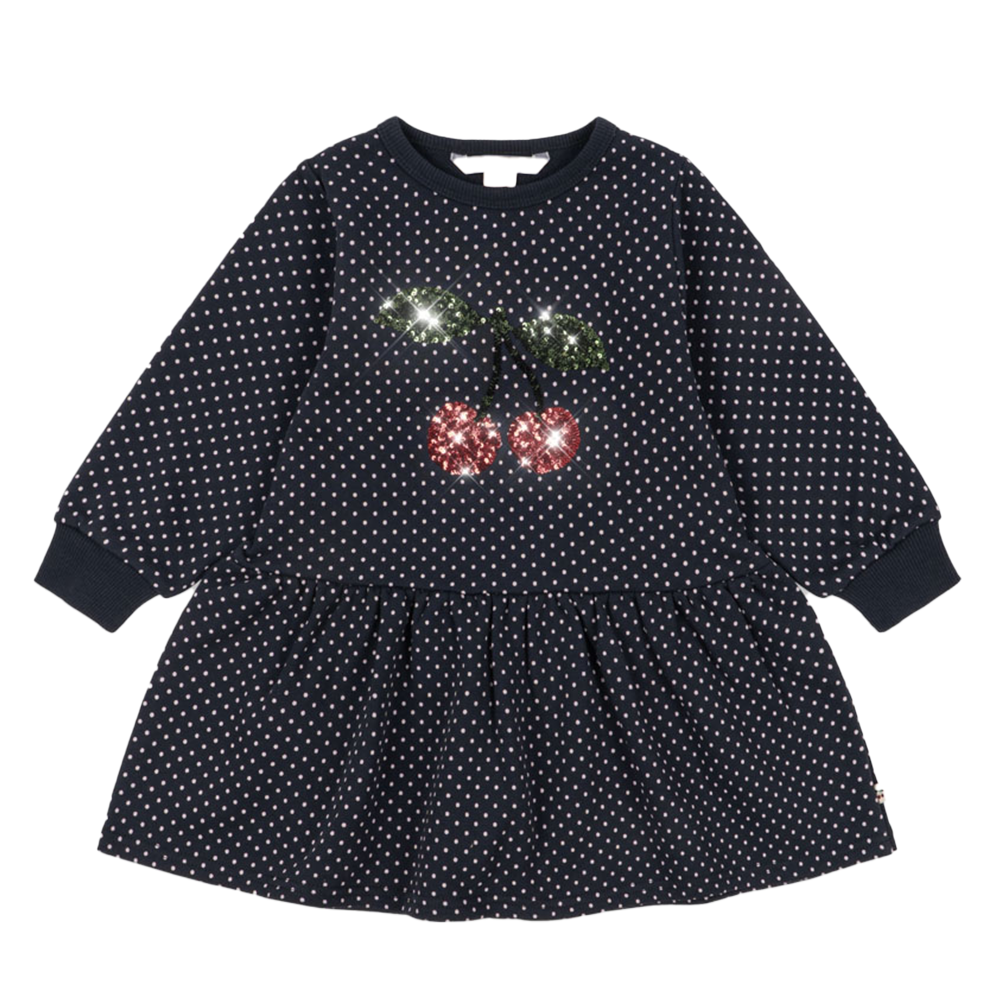 Konges Sløjd Long Sleeve Sequin Dress 'Lou' Dot Tout Petite