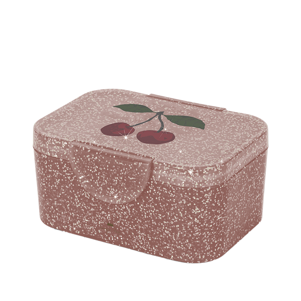 Konges Sløjd  Lunchbox Cherry Glitter