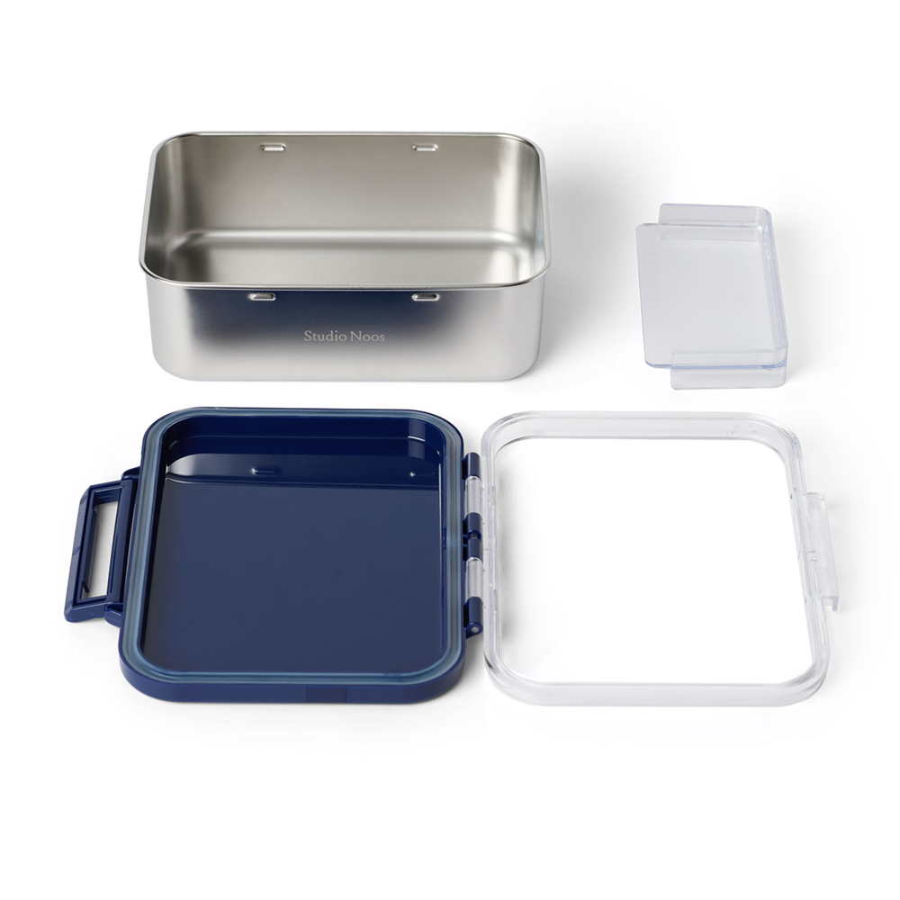 Studio Noos Edelstahl Lunchbox Space