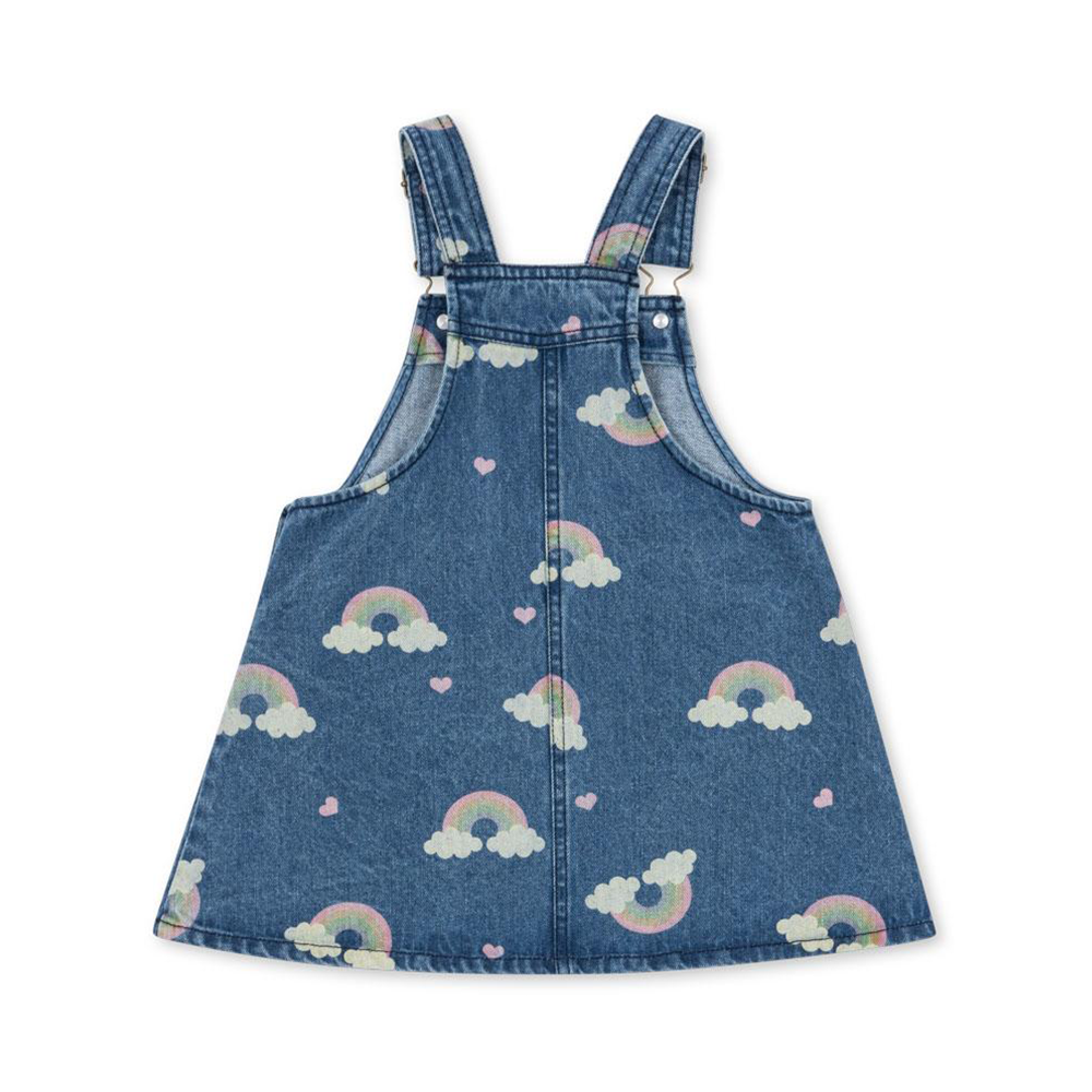 Konges Sløjd Overall-Kleid 'Magot' Rainbow