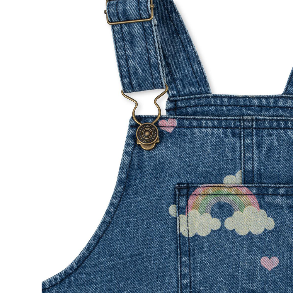Konges Sløjd Overall-Kleid 'Magot' Rainbow