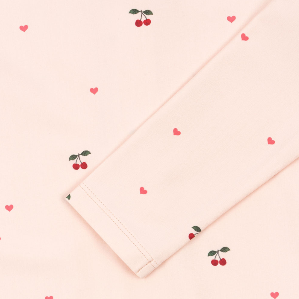 Konges Sløjd Maillot de bain UV 'Merle' Cherry Coeur Rose