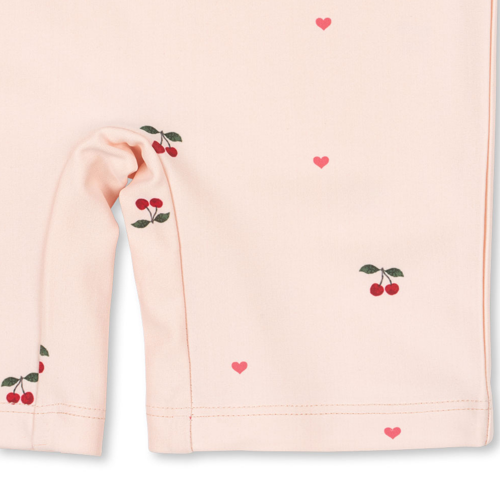 Konges Sløjd Maillot de bain UV 'Merle' Cherry Coeur Rose