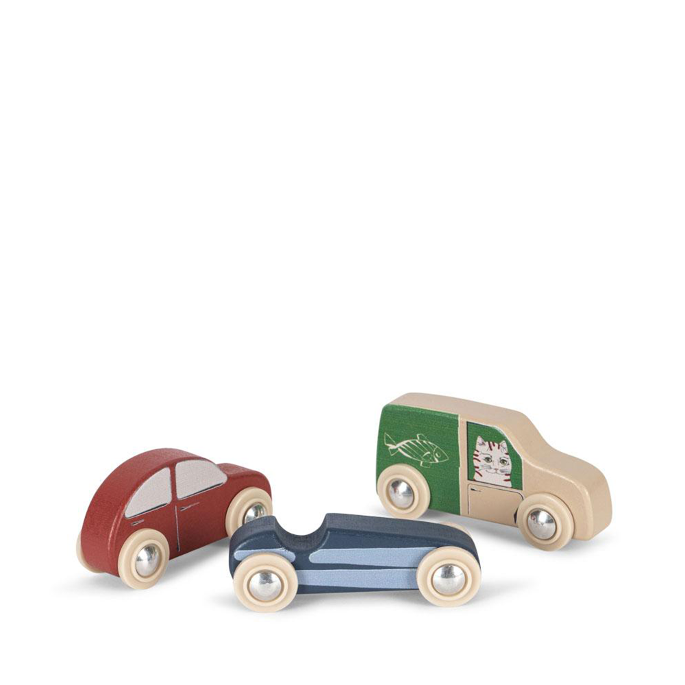 Konges Sløjd Mini Autos aus Holz