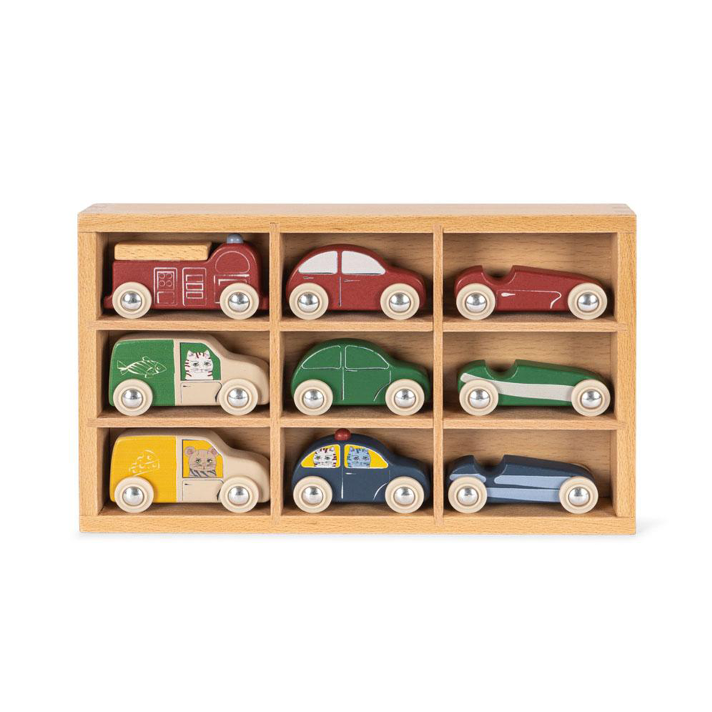 Konges Sløjd Mini Autos aus Holz