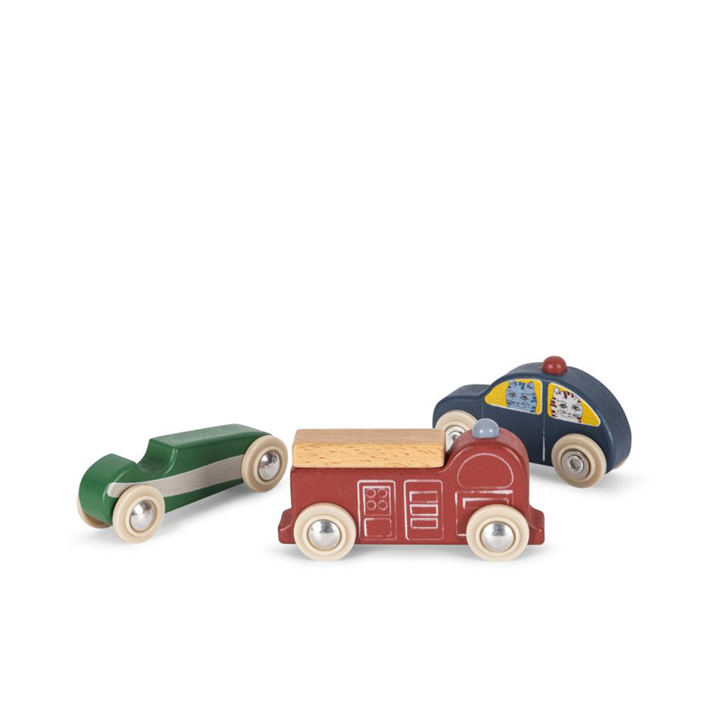 Konges Sløjd Mini Autos aus Holz
