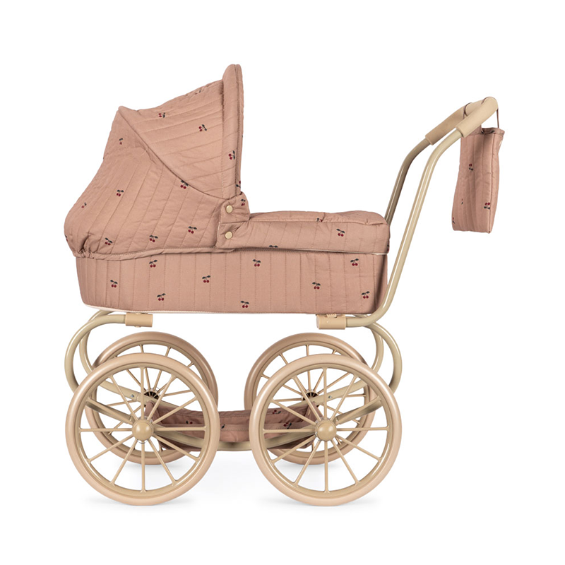 Konges Sløjd Puppen-Kinderwagen &#39;Minnie&#39; Cherry Blush