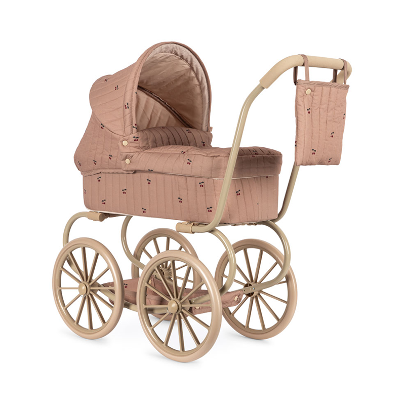 Konges Sløjd Puppen-Kinderwagen &#39;Minnie&#39; Cherry Blush