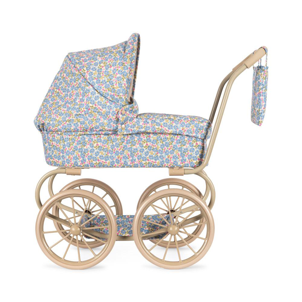 Konges Sløjd Puppen-Kinderwagen &#39;Minnie&#39; Fleur Rosier
