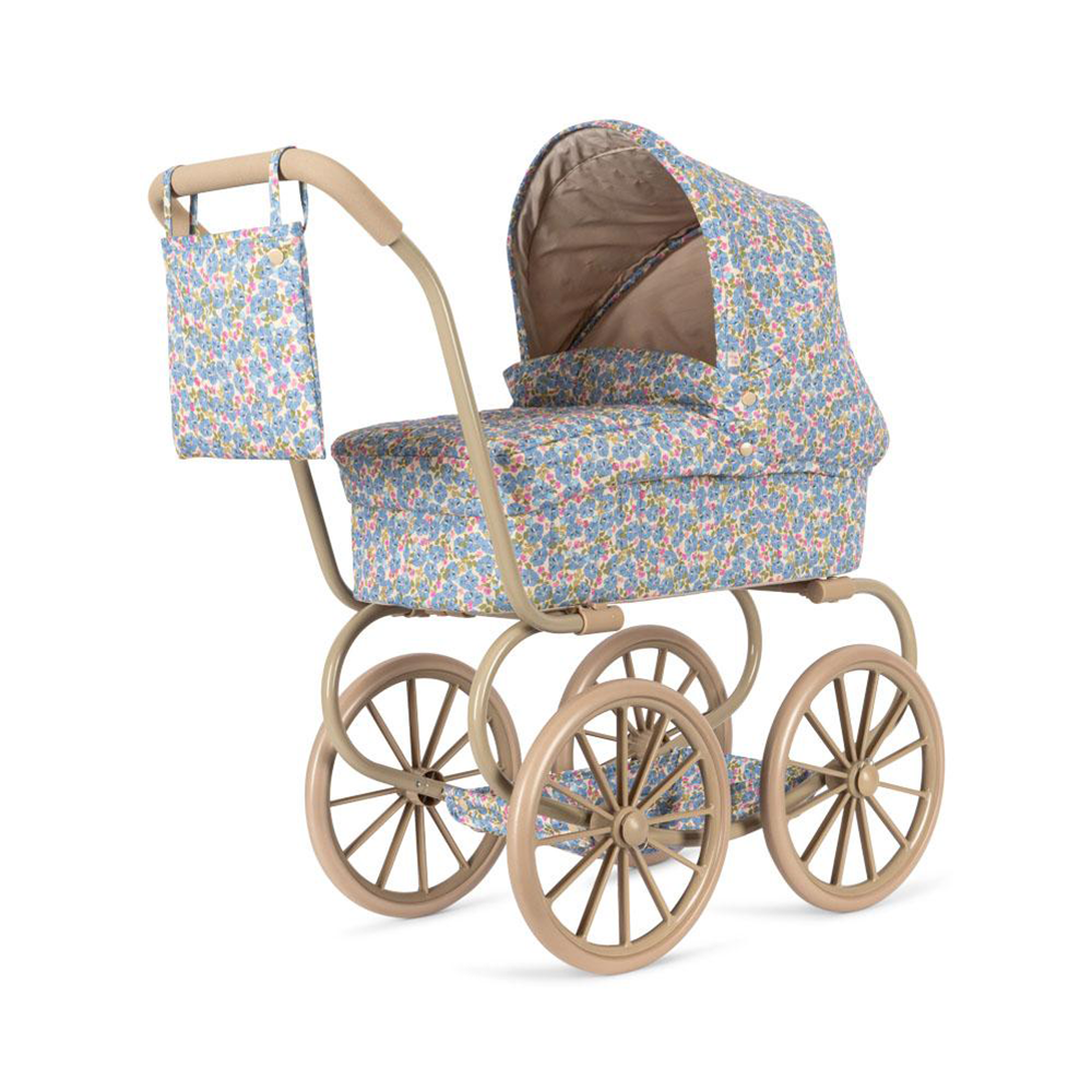 Konges Sløjd Puppen-Kinderwagen &#39;Minnie&#39; Fleur Rosier
