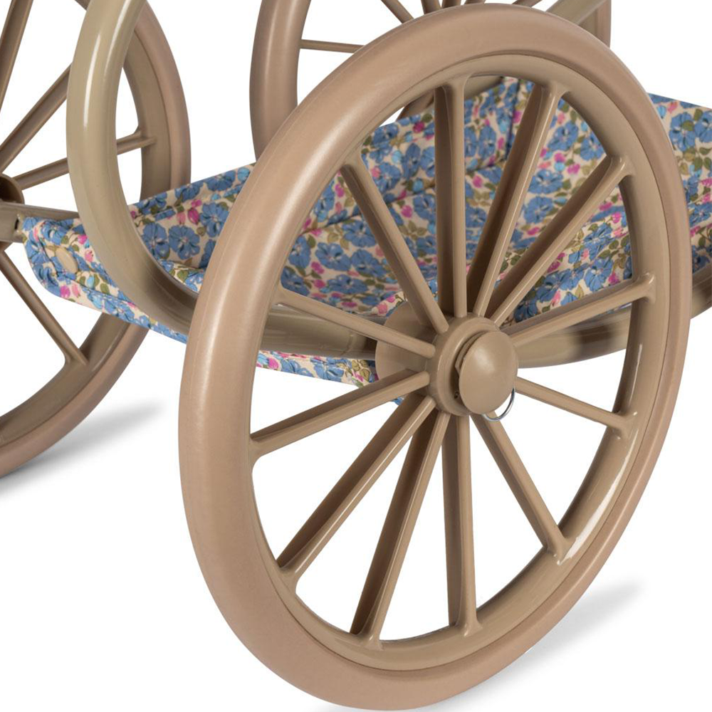 Konges Sløjd Puppen-Kinderwagen &#39;Minnie&#39; Fleur Rosier