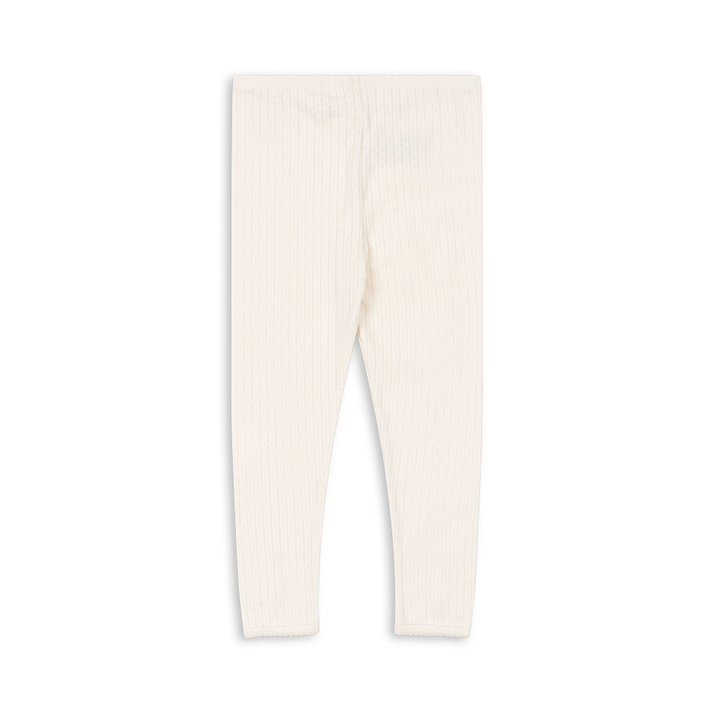 Konges Sløjd Baby Leggings 'Minnie' Antique White - Online MY SNOWFLAKE