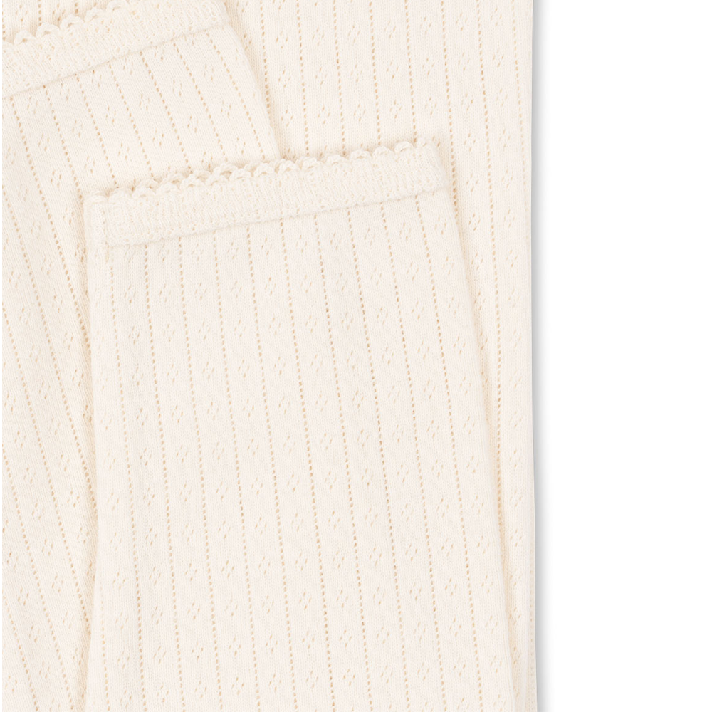 Konges Sløjd Baby Leggings 'Minnie' Antique White - Online MY SNOWFLAKE