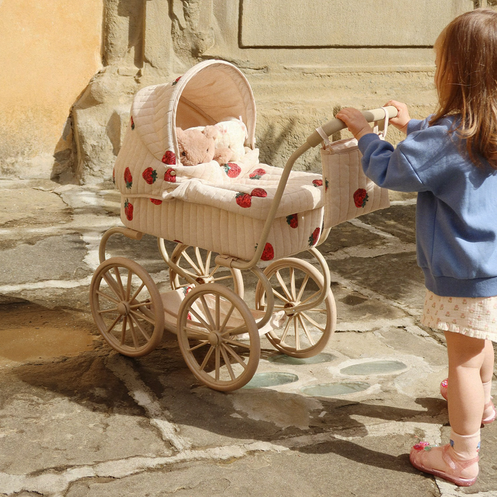 Konges Sløjd Puppen-Kinderwagen 'Minnie' Strawberry