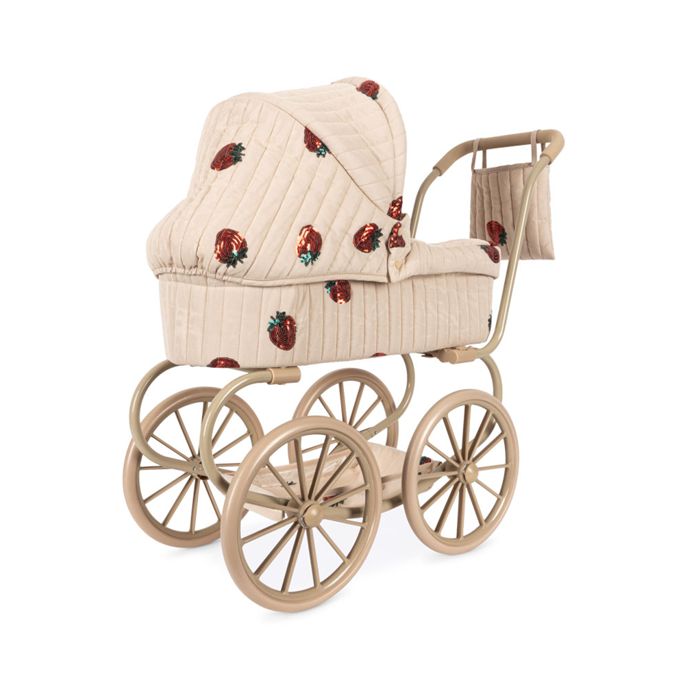 Konges Sløjd Puppen-Kinderwagen 'Minnie' Strawberry