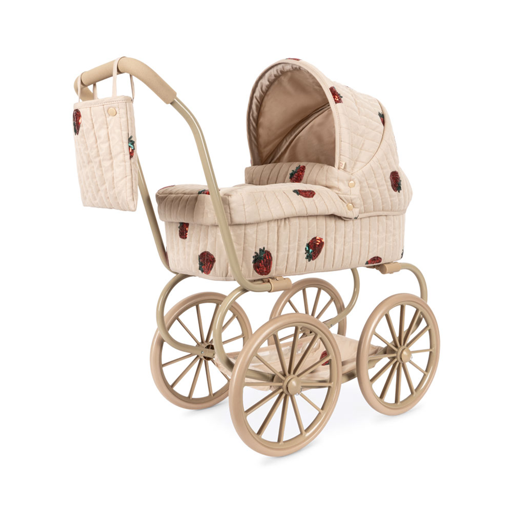 Konges Sløjd Puppen-Kinderwagen 'Minnie' Strawberry