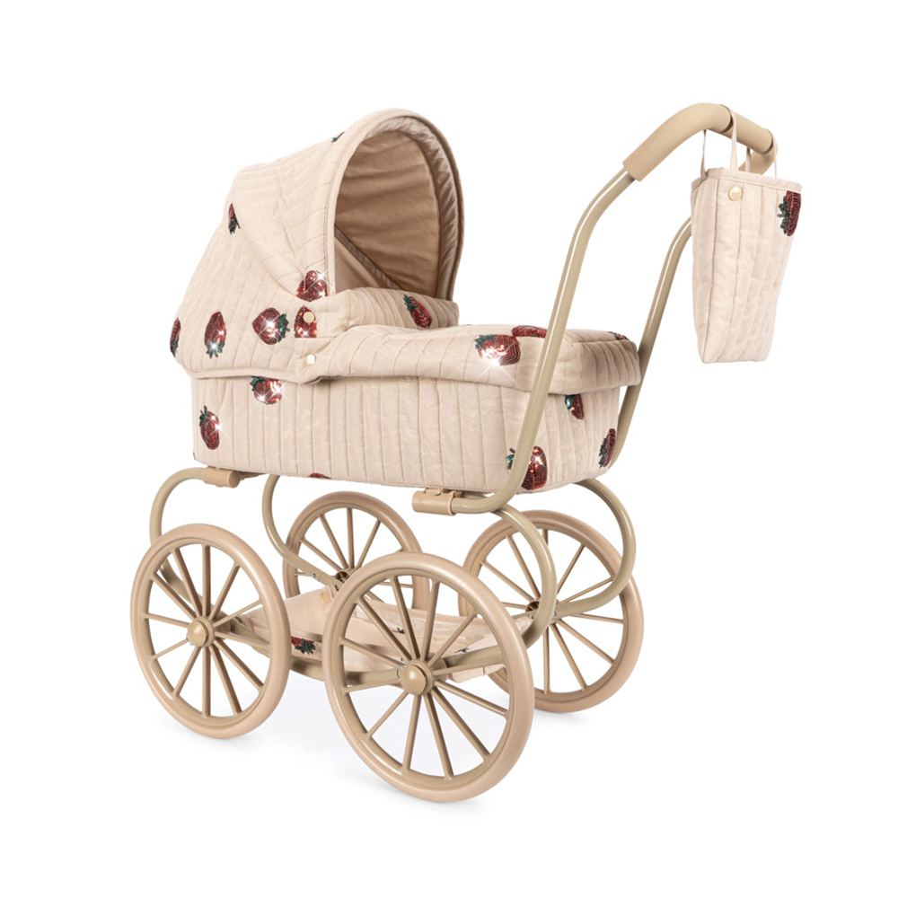 Konges Sløjd Puppen-Kinderwagen 'Minnie' Strawberry