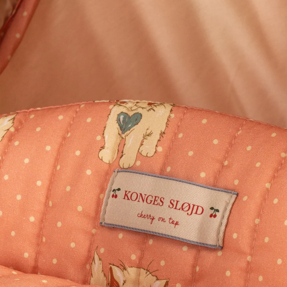 Konges Sløjd Puppen-Kinderwagen 'Minnie' Ciao Miao Rose