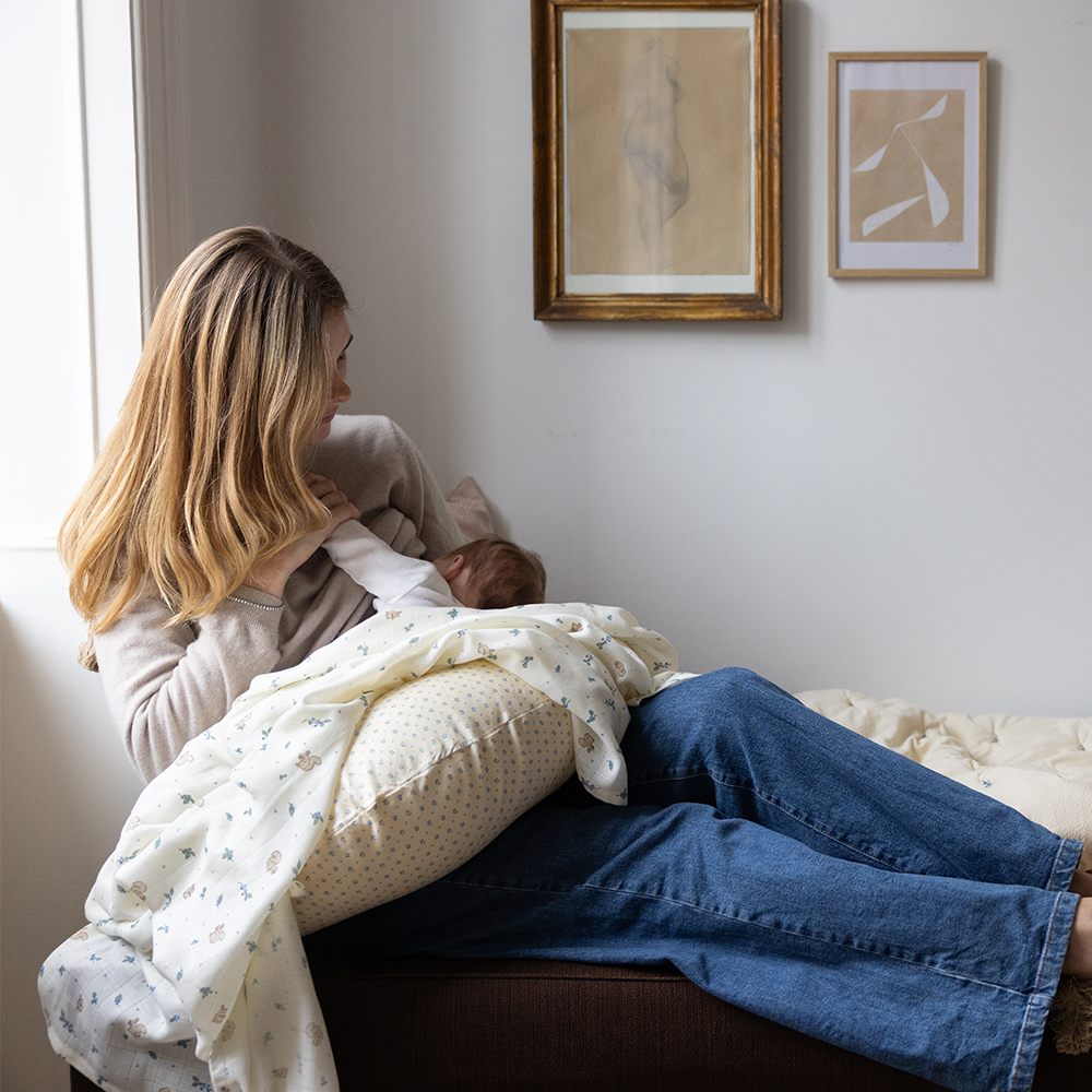 Cam Cam Copenhagen Mulltuch Swaddle Blueberries - Online MY SNOWFLAKE