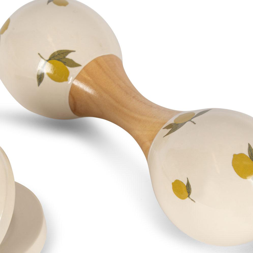 Konges Sløjd Musikinstrumente-Set &#39;Petit&#39; Glossy Lemon