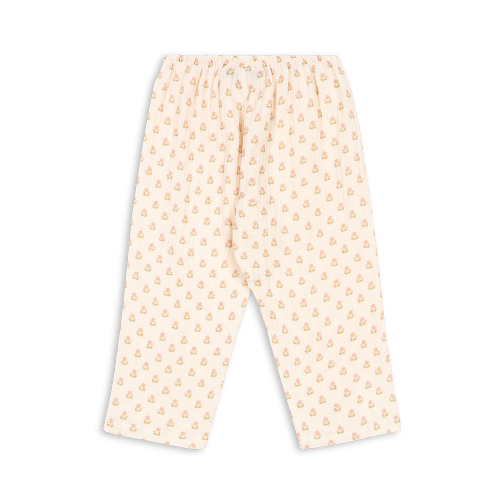 Konges Sløjd Pantalon en mousseline 'Coco' Carta Rosa