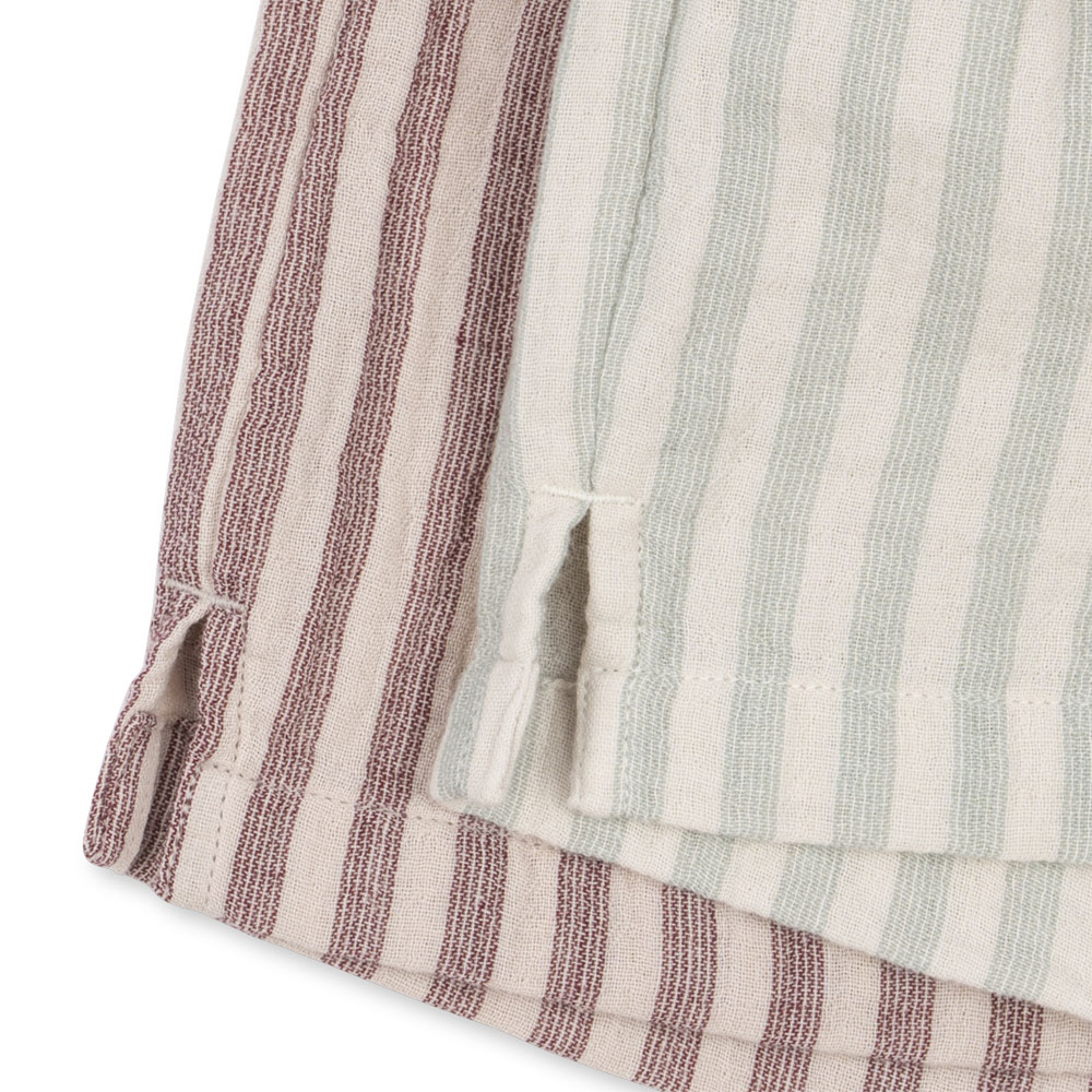 Konges Sløjd Musselin-Shorts 'Ely' Red Stripes