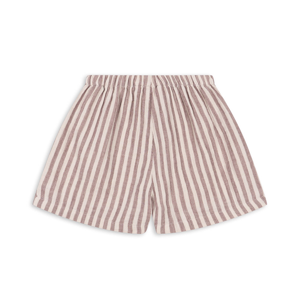 Konges Sløjd Musselin-Shorts 'Ely' Red Stripes