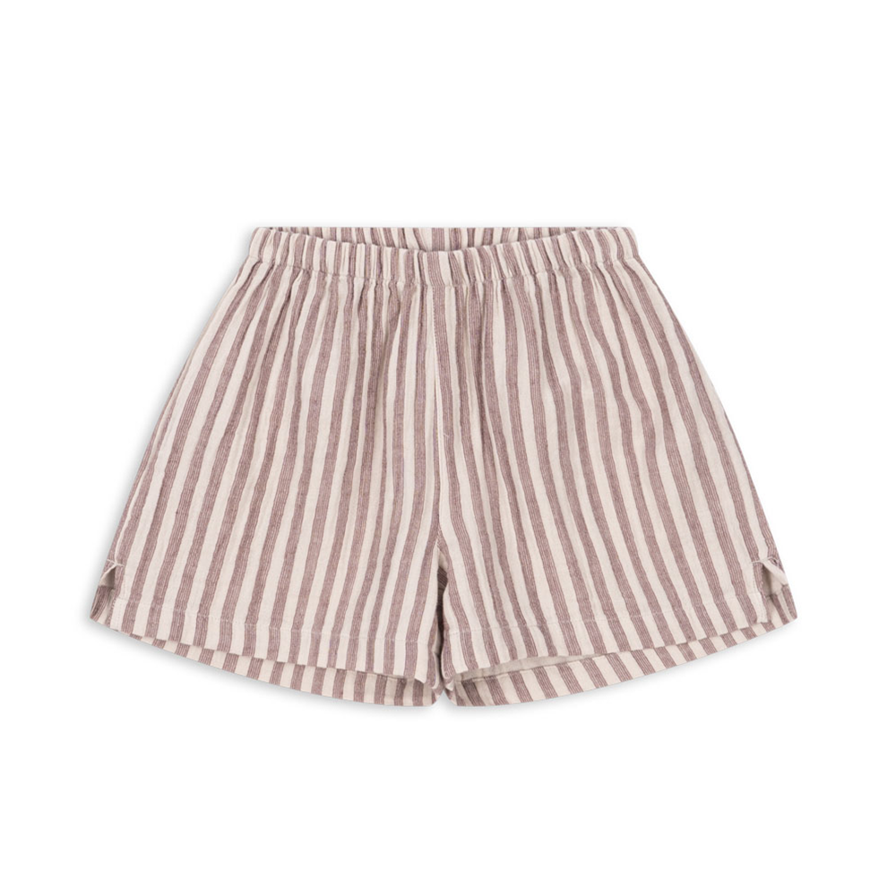 Konges Sløjd Musselin-Shorts 'Ely' Red Stripes