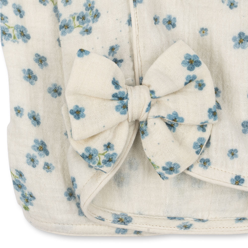 Konges Sløjd Musselin-Hose &#39;RHW X KS&#39; Mioblu Forget Me Not