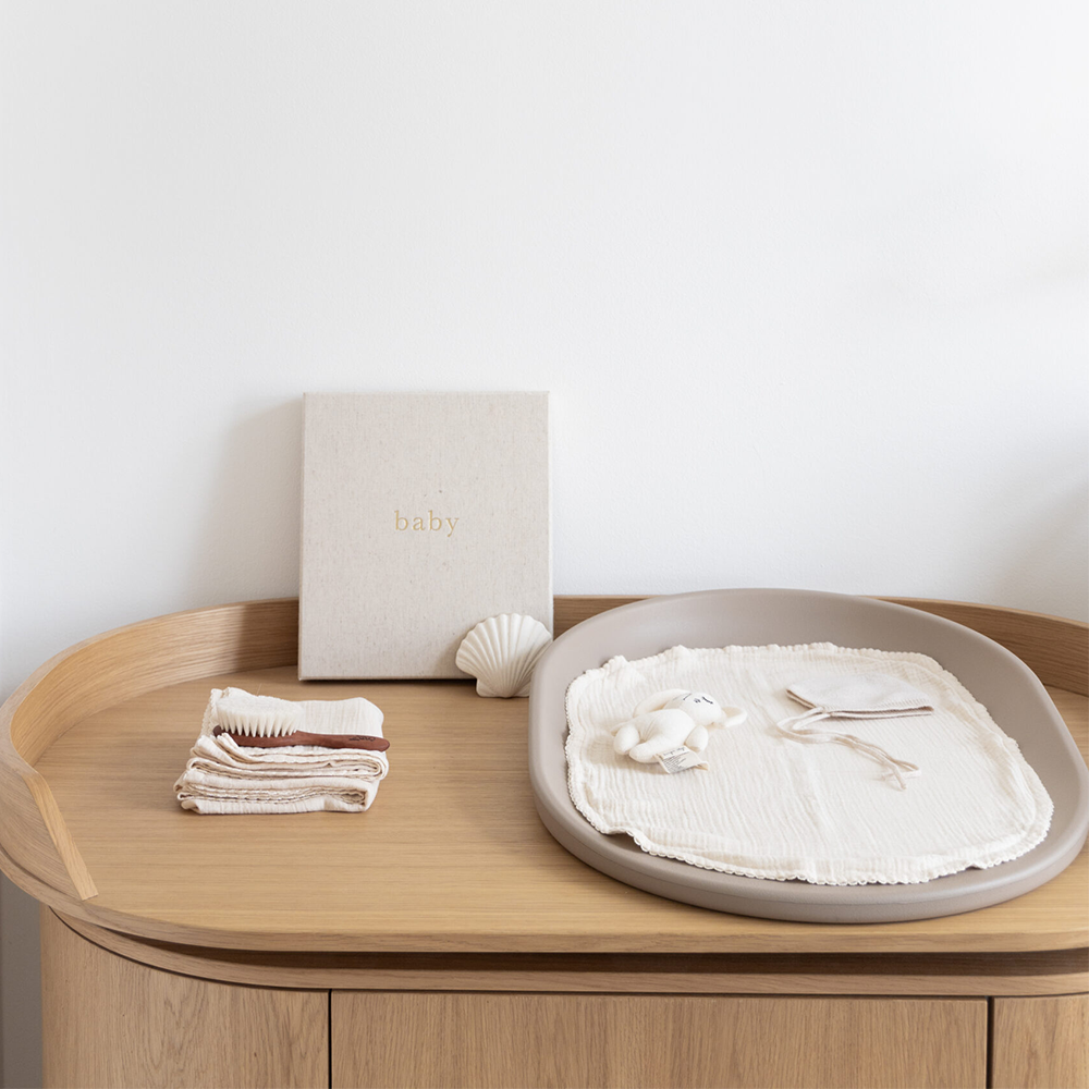 Kas Kopenhagen Musselintücher 2er-Set 'Kai' 65 x 65 cm Cream