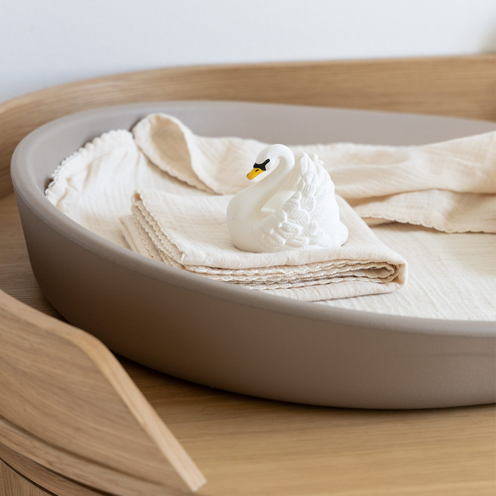 Kas Kopenhagen Musselintücher 2er-Set 'Kai' 65 x 65 cm Cream