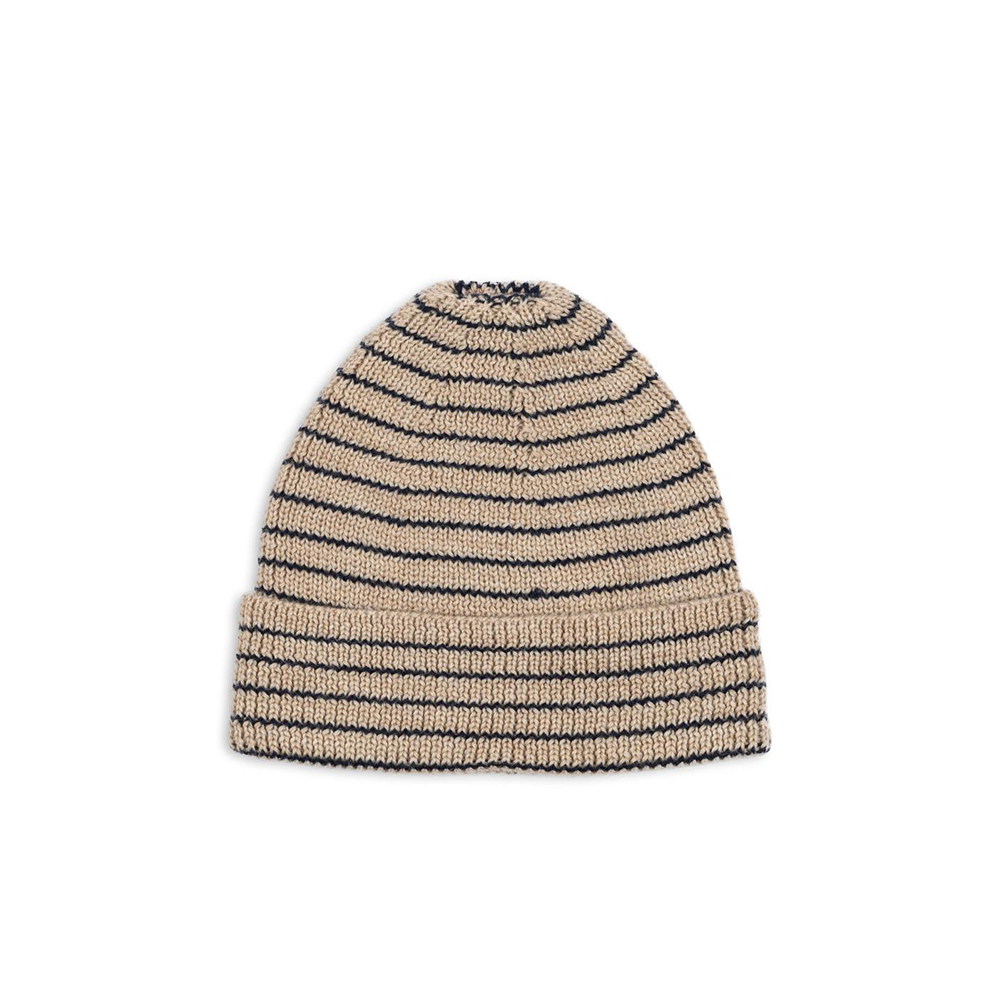 Konges Sløjd Strickmütze &#39;Louie&#39; Stripe Bluie