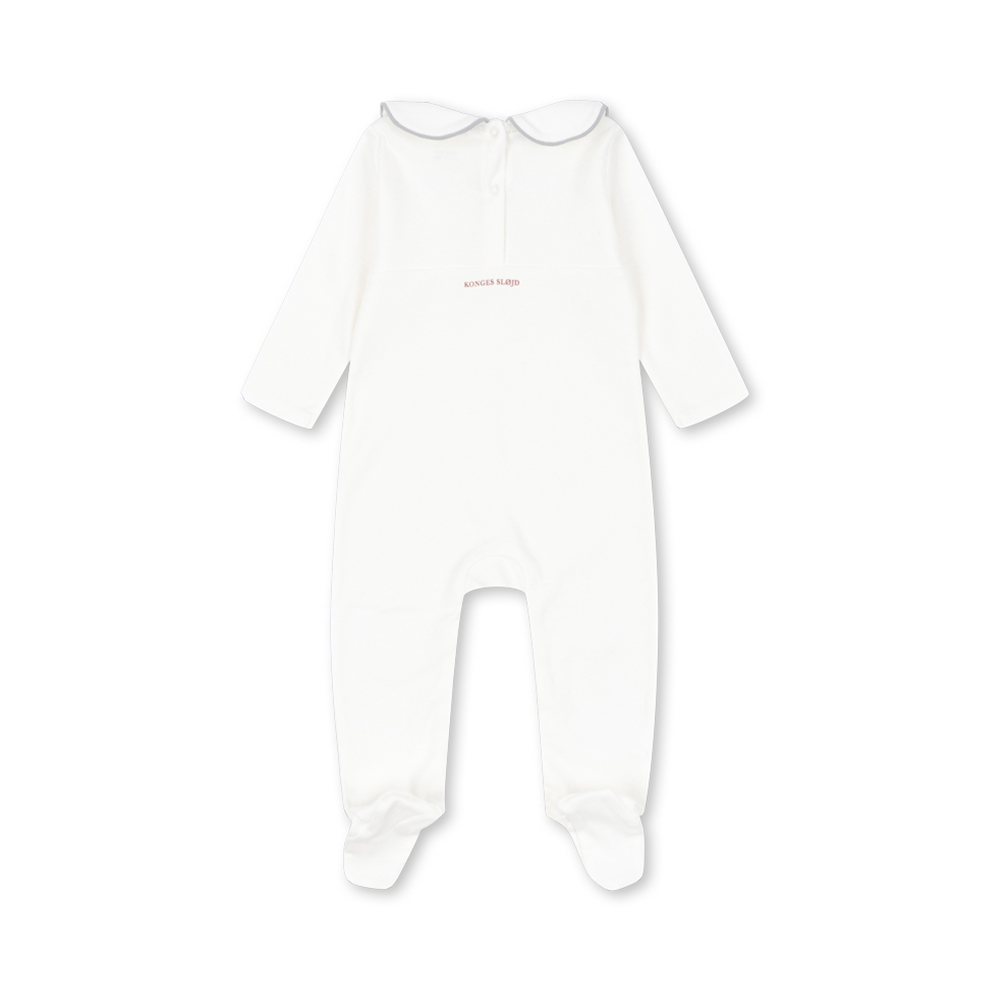 Konges Sløjd Newborn Strampler 'My First Christmas' Optic White