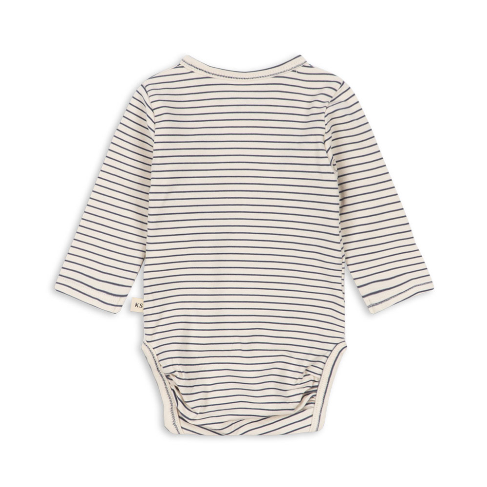 Konges Sløjd Newborn Wickelbody 'Basic' Stripe Como - Online MY SNOWFLAKE