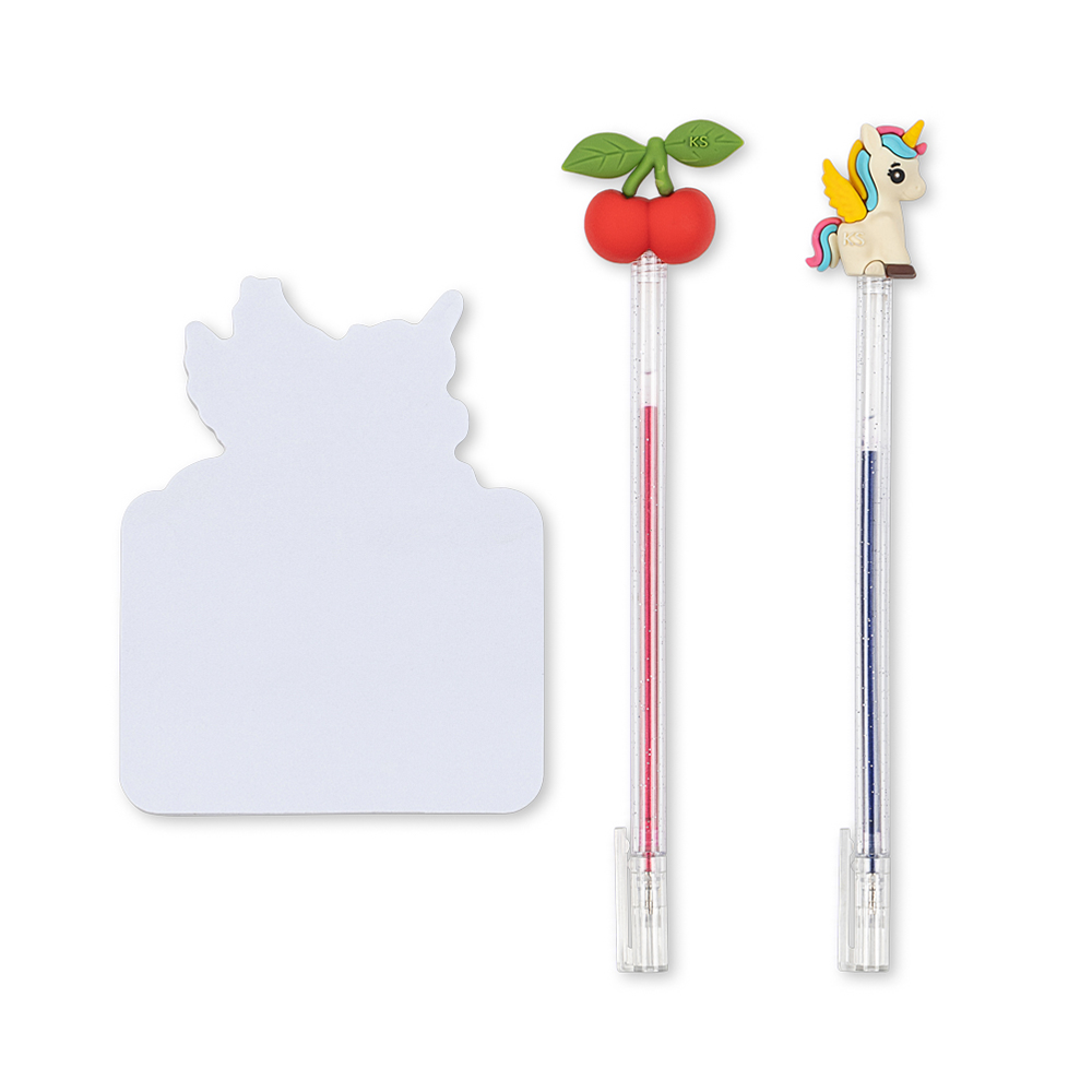 Konges Sløjd Stifte mit Notizblock 'Pencil Friends' Cherry