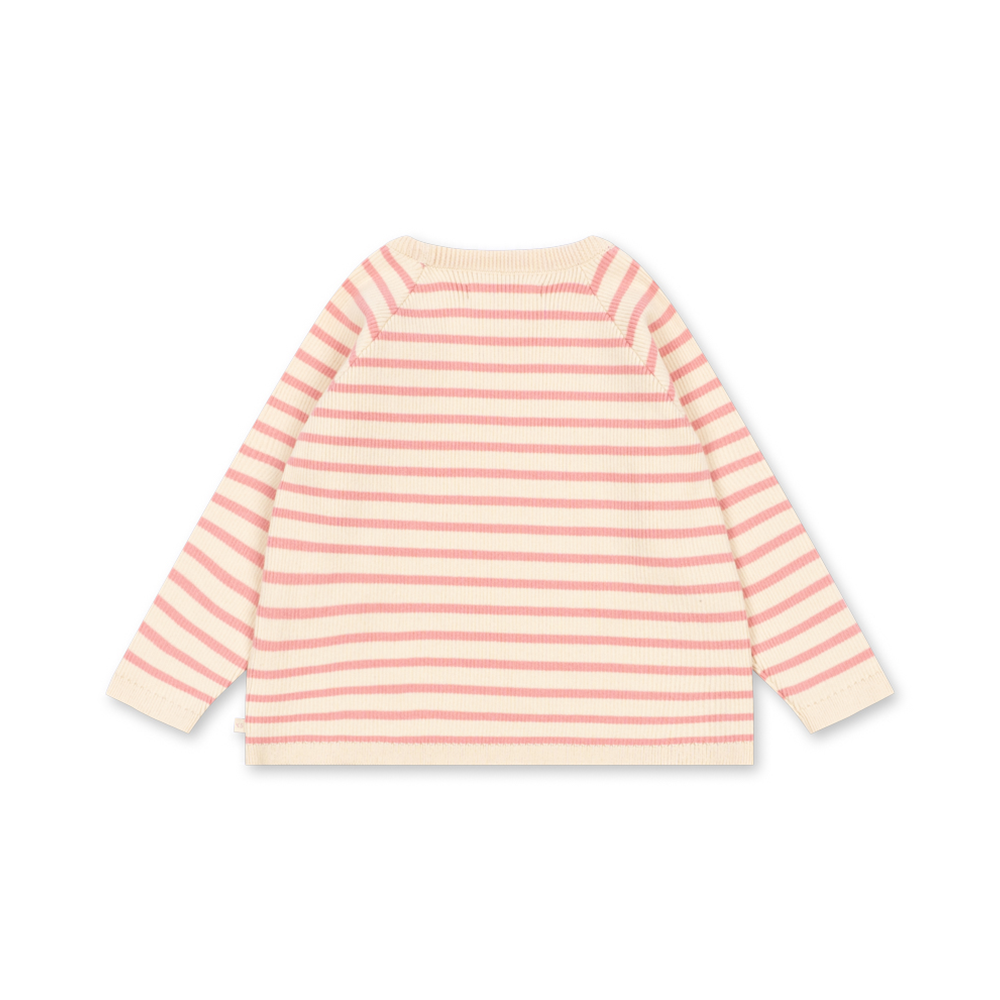 Konges Sløjd Pull 'Buma' Peony Butter Stripe