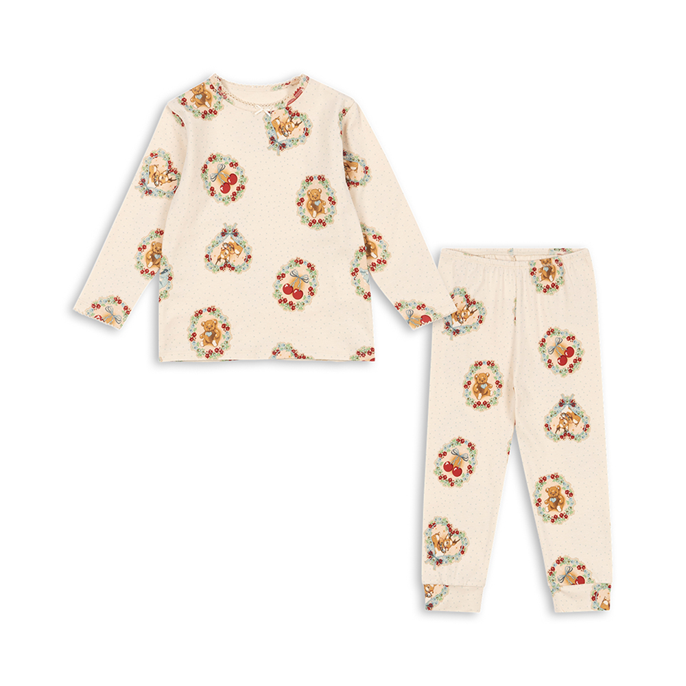 Konges Sløjd Pyjama Set 'Basic' Deer Diary