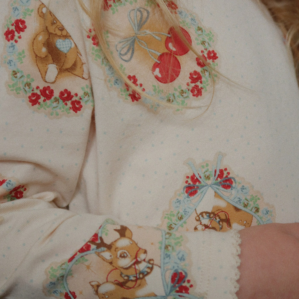 Konges Sløjd Pyjama Set 'Basic' Deer Diary