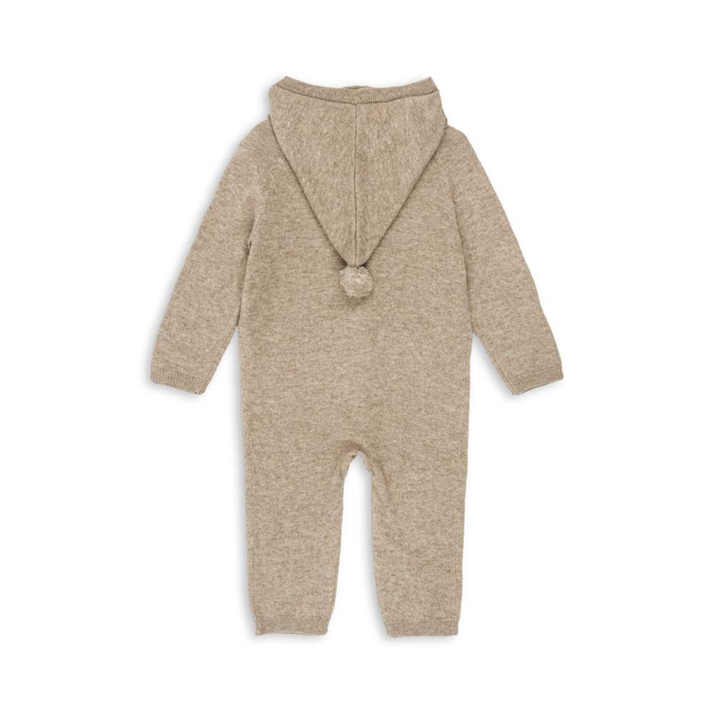 Konges Sløjd Onesie 'Mattou' Light Brown