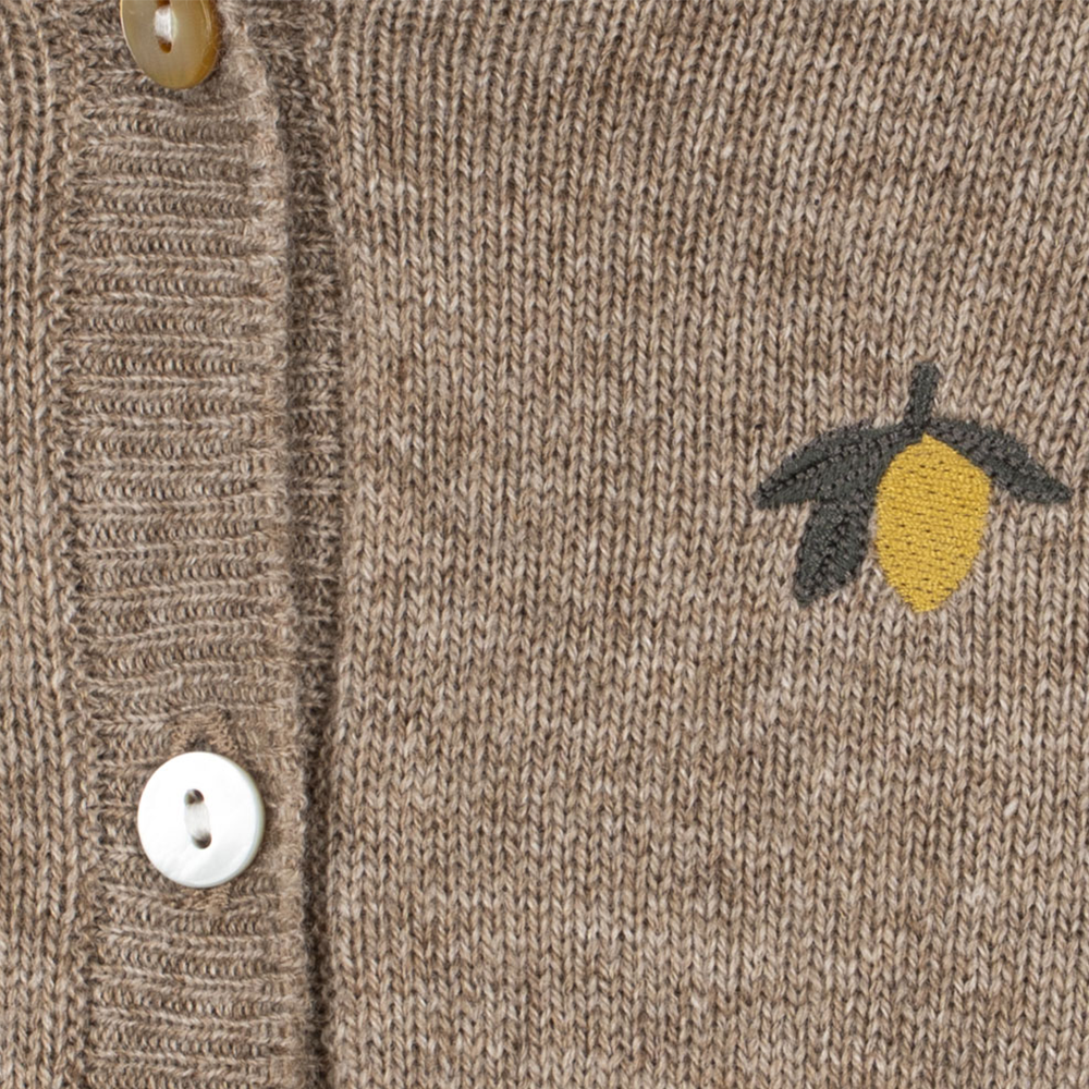 Konges Sløjd Onesie 'Mattou' Light Brown