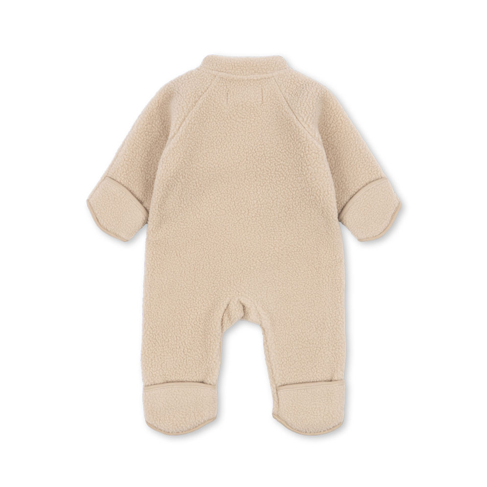Konges Sløjd Fleece-Overall 'Safa' Oxford Tan