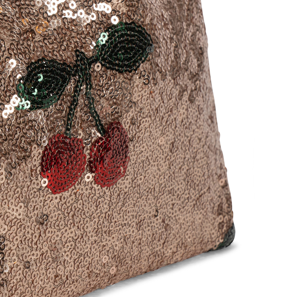 Konges Sløjd Sequin Tote Bag 'Starla' Ma Grande Cerise Blush