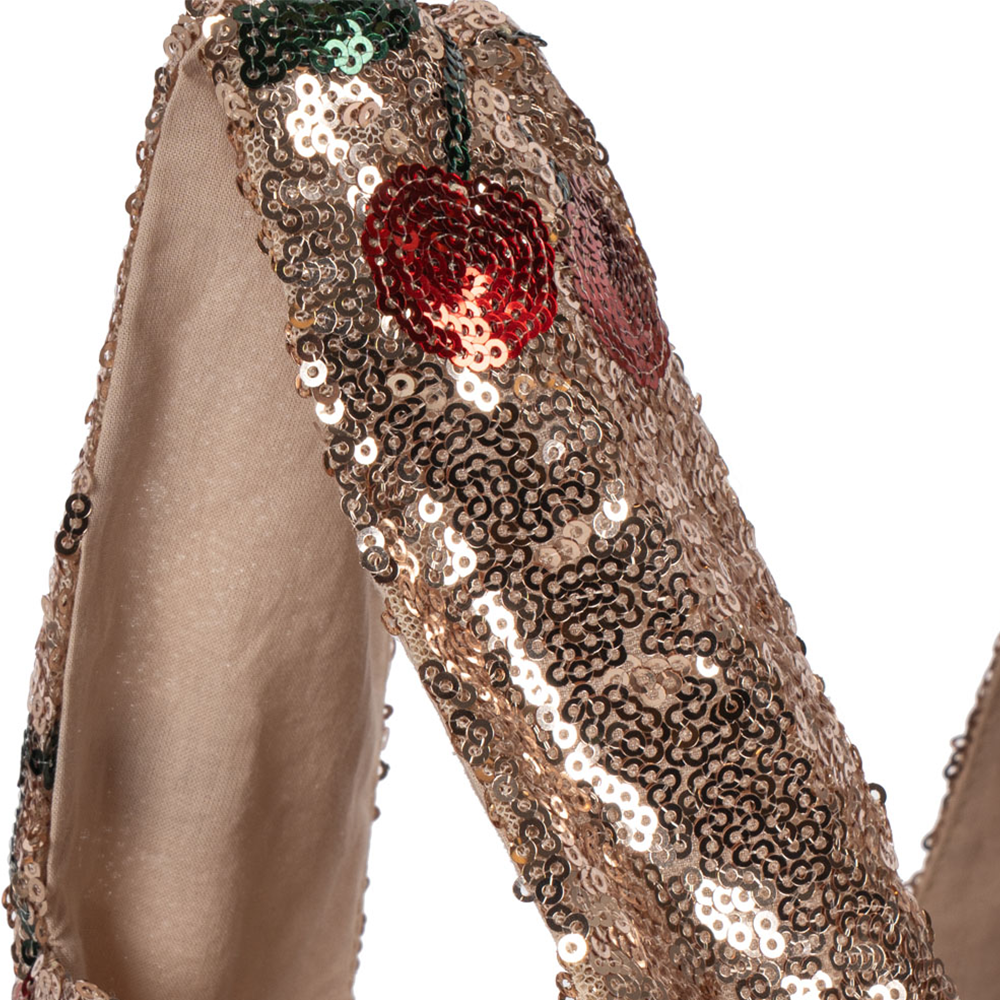 Konges Sløjd Sequin Tote Bag 'Starla' Ma Grande Cerise Blush