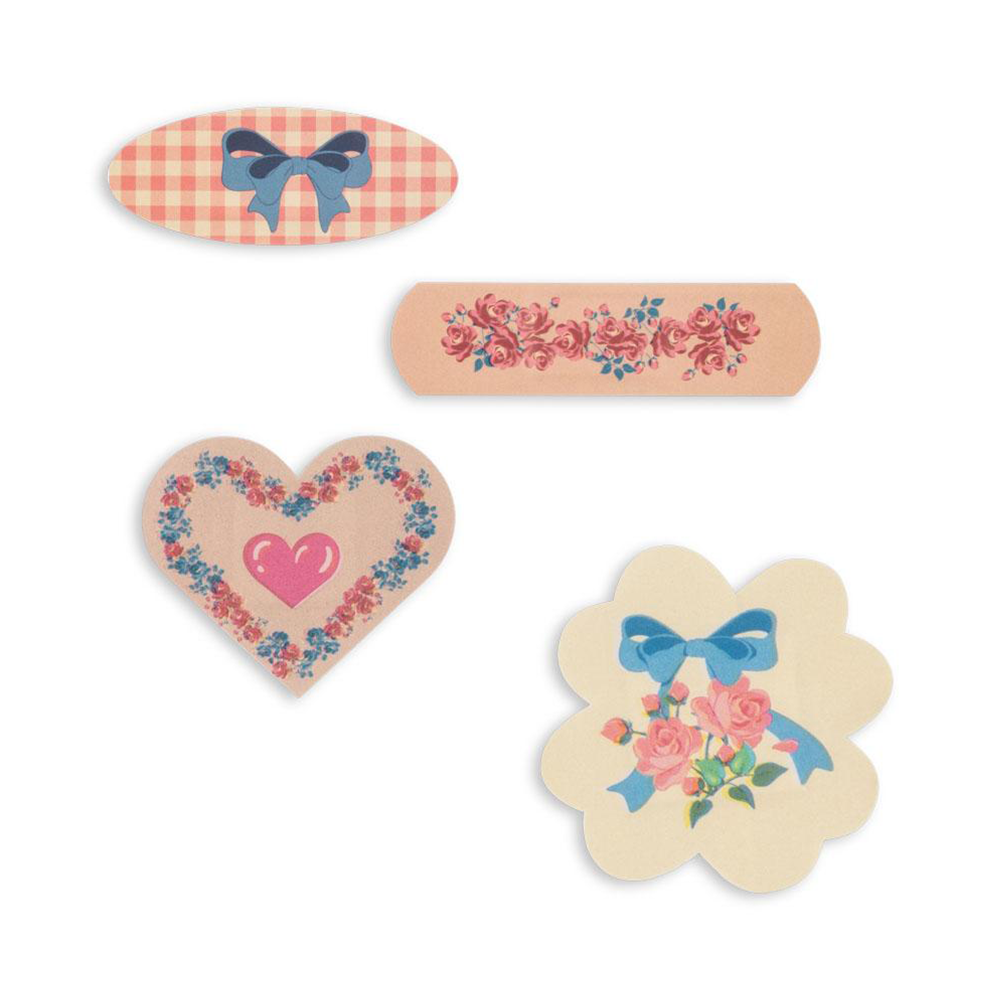 Konges Sløjd Pflaster 'Kiss and Comfort' Pink Mix - Online MY SNOWFLAKE