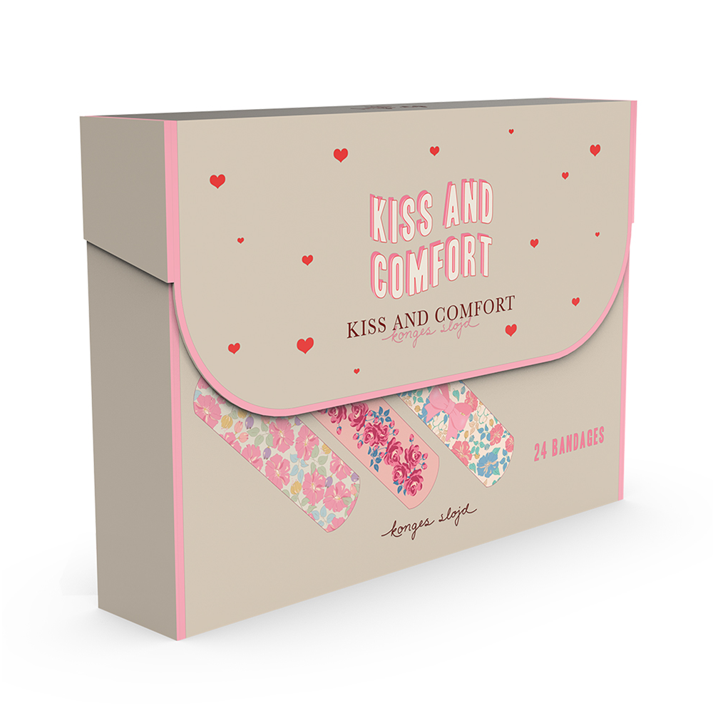 Konges Sløjd Pflaster 'Kiss and Comfort' Pink Mix - Online MY SNOWFLAKE