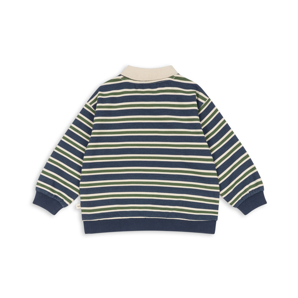 Konges Sløjd Polo Sweatshirt &#39;Spotty&#39; Spellbound Strip