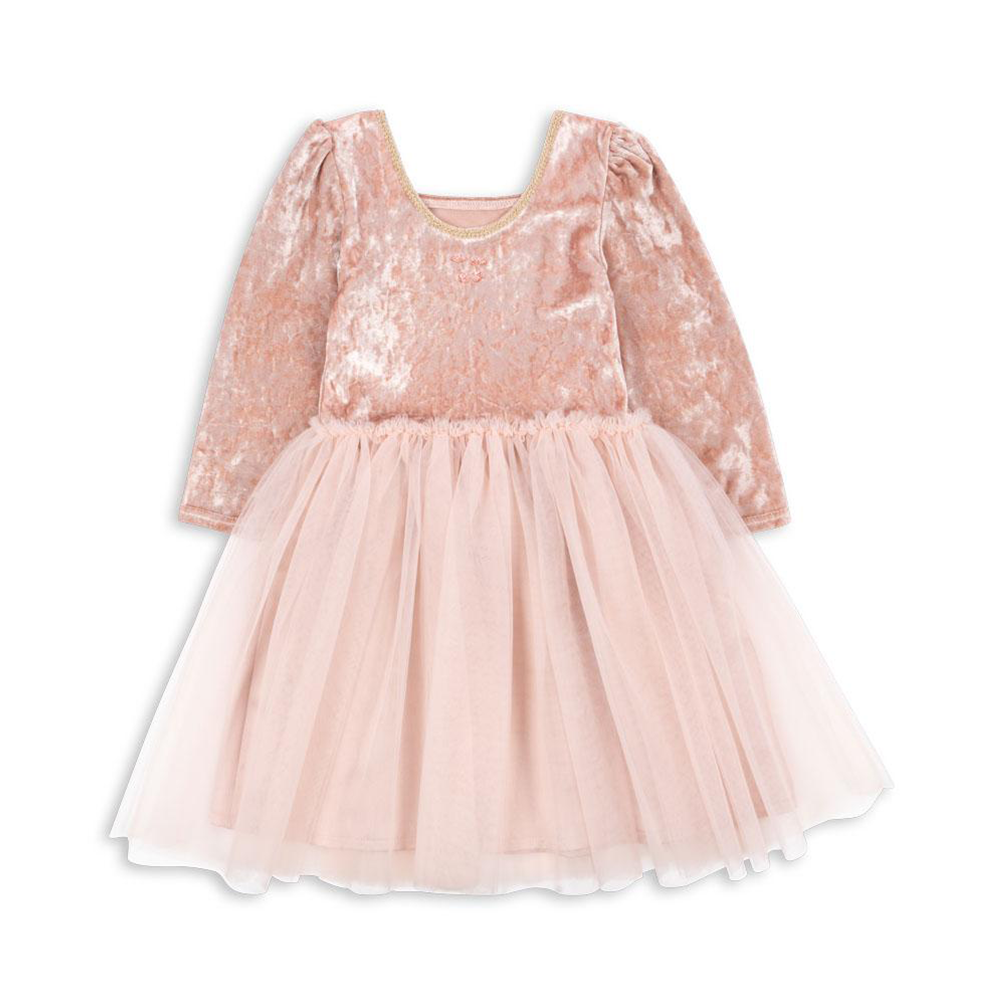 Konges Sløjd Prinzessinnenkleid &#39;Elisa&#39; Cloud Pink