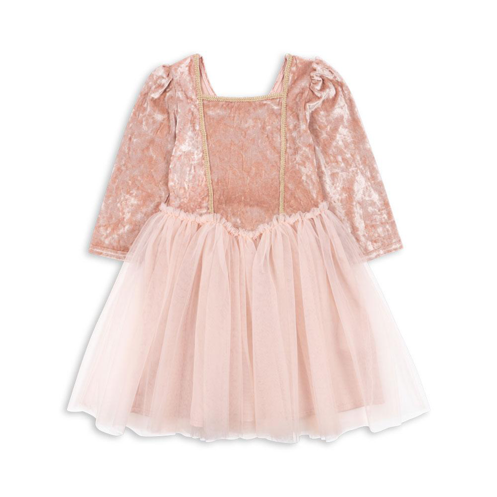 Konges Sløjd Prinzessinnenkleid &#39;Elisa&#39; Cloud Pink
